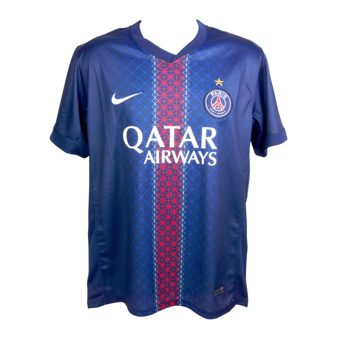 Bradley Barcola Signed PSG Home Soccer Jersey #29 with Beckett Witness